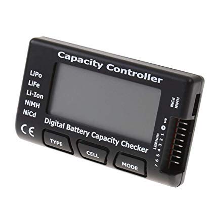 Cellmeter 7 Digital Battery Capacity Checker, Controller Tester for LiPo Li-ion NiMH Nicd Battery