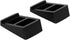 Monoprice Tilted Wedge Desktop Speaker Stands (Pair) for Small Sized Speakers, Anti-Vibration, 15
