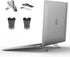 Keyboard Stand 2PCS, Portable Invisible Laptop Stand with 2 Adjustable Angles for Mini Aluminum Cooling Pad (Black)