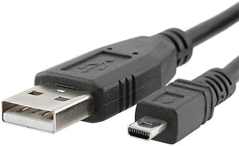 Nikon UC-E6 USB Data Transfer & Charging Cable – Compatible with Df, D5000, D5100, D7100, COOLPIX, 1.5m