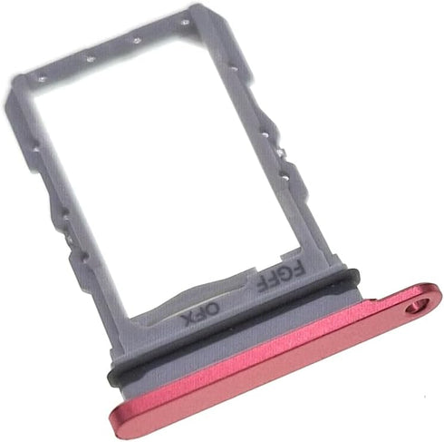 PHONSUN 7 SM-F766U F766U1 F766 Replacement Sim Card Tray Holder for Samsung Galaxy Z Flip (Coralred/Red)