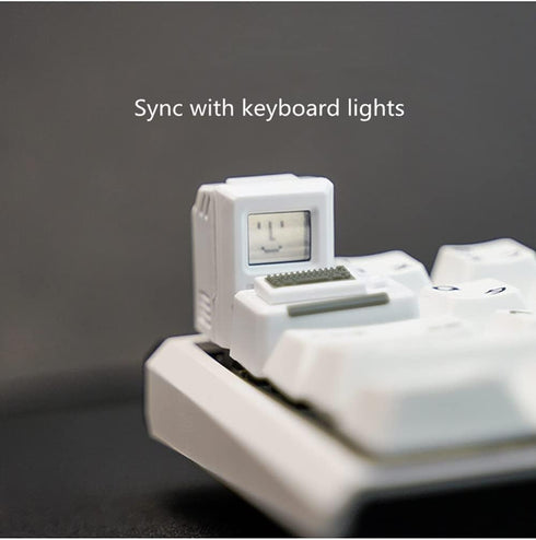 Custom Keycaps for Esc Key and Tab Key, Magnetic Light-Transmission Design for 60% Mechanical Gaming Keyboards