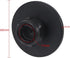 NovelGoal 17mm 14 13 12 Aluminum Alloy Magnetic Mount Magnetic Base with Ball Head Hole Compatible with iPhone