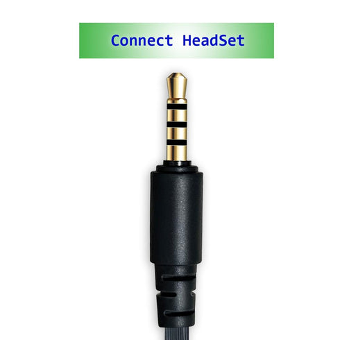 Replacement Audio Aux Cable for Razer BlackShark V2 Pro Wireless Gaming Headsets (Black)