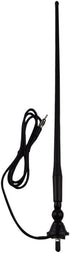 Herdio Waterproof Marine Radio Antenna 3.0mm Connector Rubber Duck Dipole Flexible Mast FM