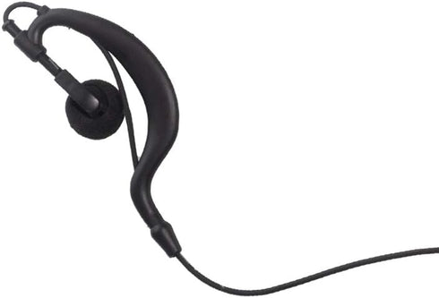 Caroo VX-261 Earpiece Headset with PTT Mic for Motorola Yaesu Vertex Standard Radio Walkie Talkie