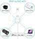 Apple MFi Certified 2 in 1 Charger Cable, 3 FT Lightning & Micro USB, Compatible with iPhone X, 8, 7 Plus, Android.