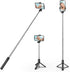 MYKOMI Selfie Stick,40 inch Extendable and Portable Stable Stick Tripod with Wireless Remote