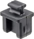 Pack of 30 SFP Silicone Protectors, Cap Port Cover Anti Dust, 14mmx12mmx17mm Black