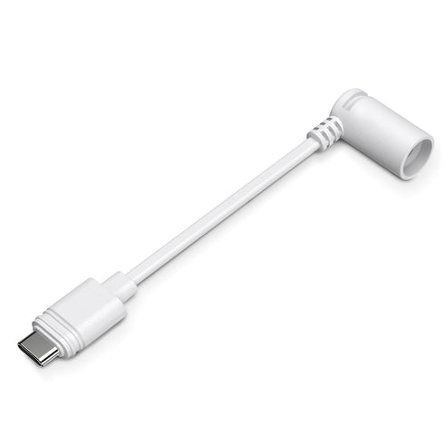 Ring Barrel Plug to USB-C Adapter for Barrel Plug Solar Panels and USB-C Cameras - Black for Solar Panel