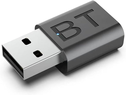 VONVOFF USB Bluetooth Car Kit,Mini 2-in-1 5.4 Bluetooth Receiver Adapter for Car Music/Stereo