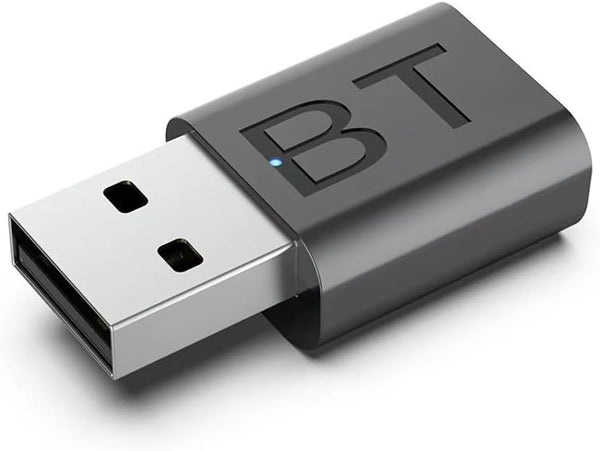 VONVOFF USB Bluetooth Car Kit,Mini 2-in-1 5.4 Bluetooth Receiver Adapter for Car Music/Stereo