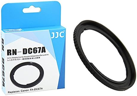 Accessory Kit: JJC RN-DC67A 67mm Filter Adapter replaces FA-DC67A, 67mm Pro1D MRC Nano HD UV Filter and Lens Cap for CANON PowerShot SX530 HS, SX520 HS, SX60 HS, SX50 HS, SX40 HS, SX30 IS, SX20 IS