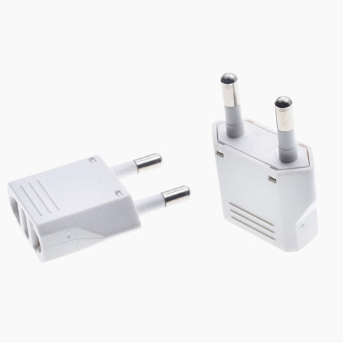 ALINNA 3 Pack 250V GRLRCR Europe Travel Plug Adapter, US to EU Plug Adapters Type C, Power Converter for US America
