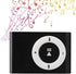 Zopsc-1 MP3 Portable BackClip Mini Player Music Player with Earphone and USB Cable,Lossless Sound Player Suitable