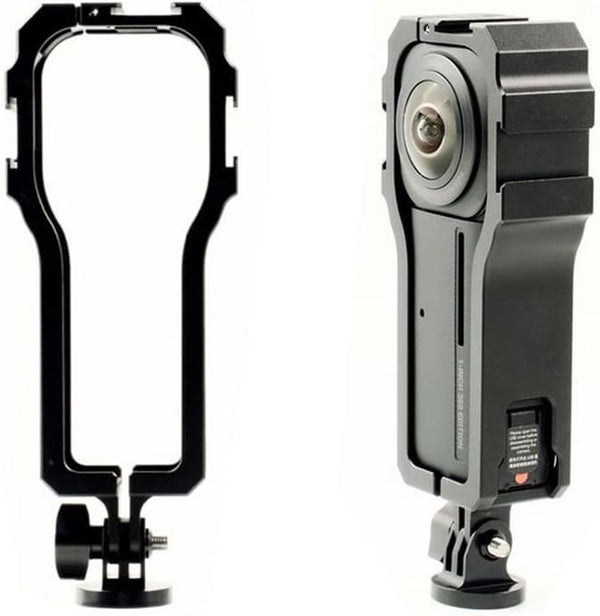AFYMY Case Aluminum Alloy Protective Cage for Insta360 ONE RS 1 inch 360