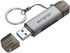 SUNEAST SD MicroSD UHS-I Dual-Slot Card Reader with USB3.2 Gen1 Type-C and Type-A