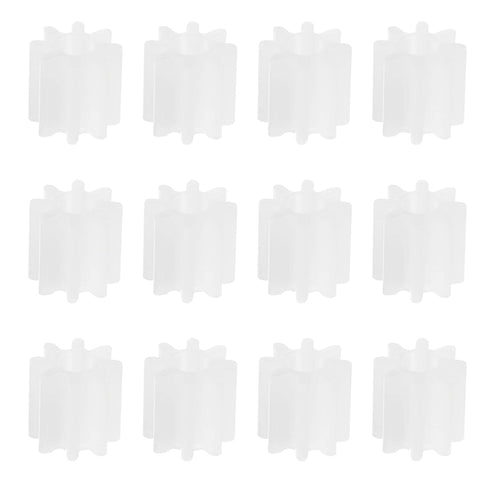 50pcs 8 082A Othmro Plastic Gears Teeth Model Reduction Gear Plastic Worm Gears for RC Car Robot Motor