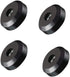 Sam&Johnny 4Pcs Rubber Speaker Isolation Pad Feet for Audio Turntable, Speaker, CD, Guitar, Amp