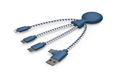 Xoopar Multi USB Cable 4 in 1 - Universal Charger Made from