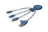 Xoopar Multi USB Cable 4 in 1 - Universal Charger Made from