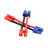 3pcs Male 3.5MM Bullets to Female EC3 Connector Adapter Cable with 5cm 14awg Wire for Super Tigre (BDHI-60)