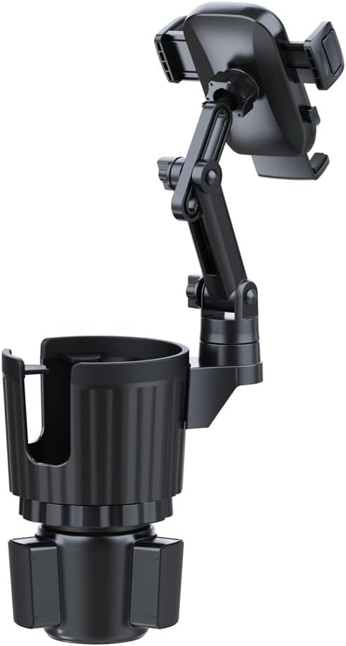 Elecphbo 2 1 360 10-40oz Cup Holder Phone Mount for Car, in Cell P Car Mount Rotation Cup Holder Expander for Stanley