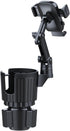 Elecphbo 2 1 360 10-40oz Cup Holder Phone Mount for Car, in Cell P Car Mount Rotation Cup Holder Expander for Stanley