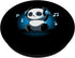 Dj Panda Headphones Music PopSockets Standard PopGrip