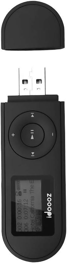 idoooz U2 USB Mp3 Player with FM Radio, 8GB Expandable to 32GB, Music Player for Running, Gym, Sports