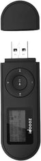 idoooz U2 USB Mp3 Player with FM Radio, 8GB Expandable to 32GB, Music Player for Running, Gym, Sports