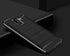 Case for Samsung Galaxy A6 Plus 2018, Carbon Fiber Shock Absorption Slim Case (Black)