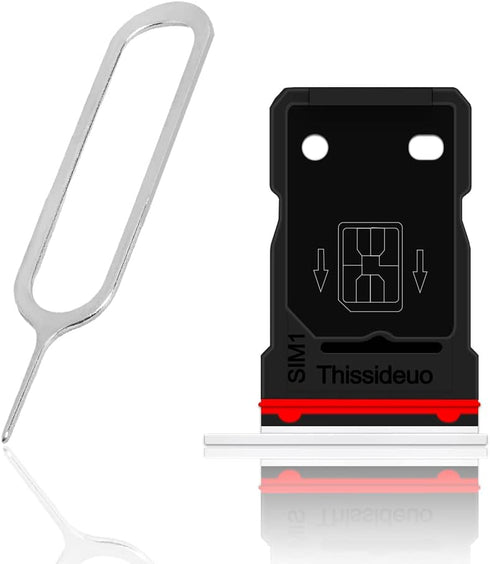 Generic Replaceable Easy to Install Durable Single SIM Card Tray Holder w/SIM Card