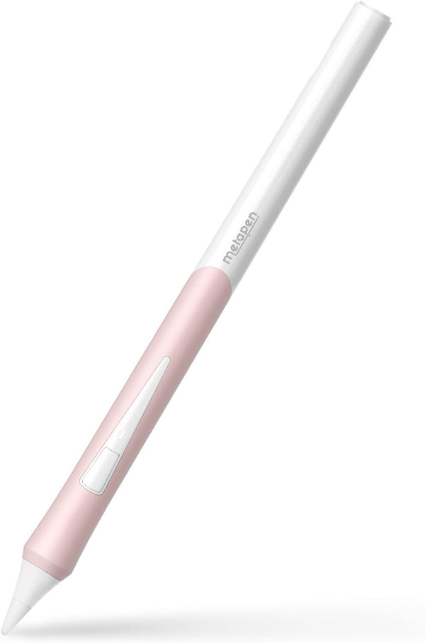 metapen D1 iPad Pencil for iPad 10th/9th, Ergonomic Grip & App Control, Stylus Pen for iPad Air, Pro, Replace for Apple
