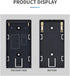 TONHOKJ 2 7.2V-8.4V (5.5/2.1mm) 1/4" NP-F970 F960 F770 F570 F550, PCS NP-F Battery Adapter Plate with DC Output, Screw