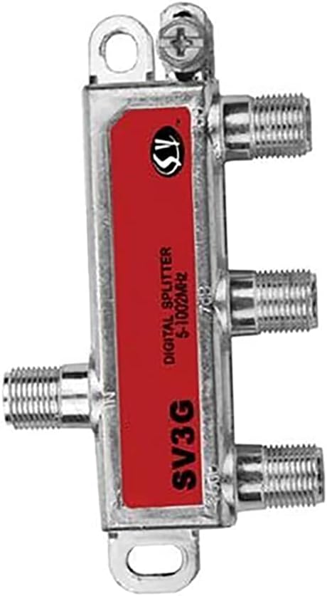 3 Way Unbalanced HD Digital Coax Cable Splitter, 1GHz High Performance