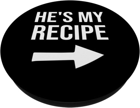 My Recipe My Ingredient - Funny Couple Matching PopSockets Standard PopGrip