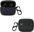 Earbuds Case Compatible with TAGRY X08 Wireless Headphone, Black Silicon Protective Cover