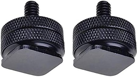 SLOW DOLPHIN 1/4 Inch Hot Shoe Mount Adapter Tripod Screw for DSLR Camera Rig (2 Packs)
