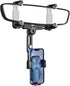 360 Rotatable and Retractable Car Phone Mount, Anti-Shake Design, Compatible with Samsung, iPhone, Sony