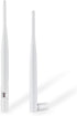 eifagur 2.4GHz 5GHz 9dBi (Pack 2), Dual Band WiFi Antenna with PR-SMA Male Connector for Reolink Security Camera DVR