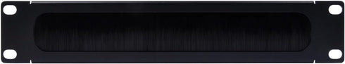 GeeekPi 10 inch 1U T1/T0/T2/T1 Plus/T0 Plus/TL1 10 inch (2) Brush Cable Manager Rack Mount Cable Management Panel