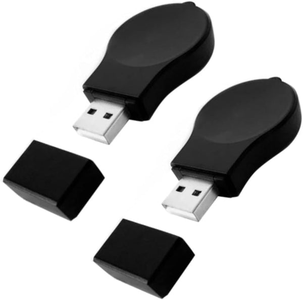 Portable USB Wireless Car Charger Keychain for Samsung Galaxy Watch 4/5, 5 Pro, Classic, 3, Active & Active2