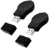 Portable USB Wireless Car Charger Keychain for Samsung Galaxy Watch 4/5, 5 Pro, Classic, 3, Active & Active2