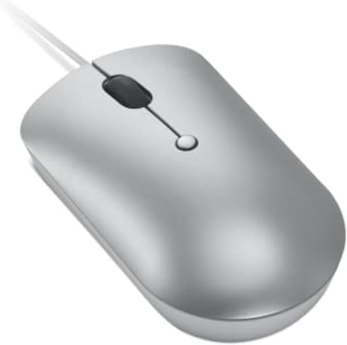 Lenovo 540 USB-C Wired Connection Computer Mouse for PC, Laptop, with Windows or Chrome OS - Ambidextrous Design, 4