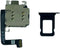 Dual Sim Reader and Sim Tray Compatible with iPhone 15 Black