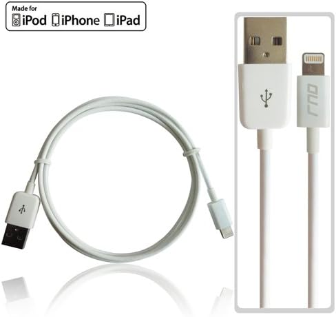 RND Apple Certified Lightning to USB 1.5FT Cable for iPhone (Xs, XS Max, XR, X, 8, 7, 6, 5S) and iPad (Pro, Air, Mini)