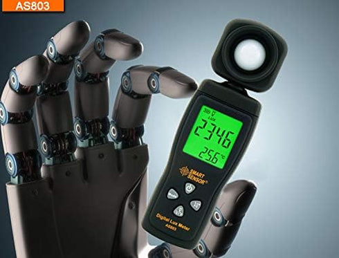 Lux Light Meter for Photography, Grow Plants, LED Photometer Lighting Intensity Measurement, Pocket Digital