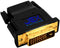 Jex Electronics Male DVI to Female HDMI Converter PC to TV/Projector Gold Plated (DVI-D