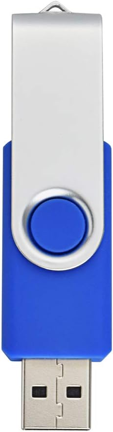 Aiibe 10 Pack 4GB USB Flash Drive, Blue Thumb Drives, USB 2.0 Memory Stick Wholesale/Bulk